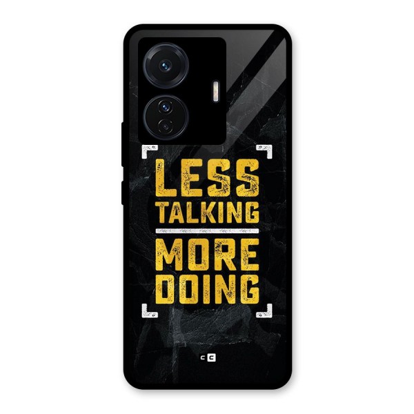 Less Talking Glass Back Case for Vivo T1 Pro