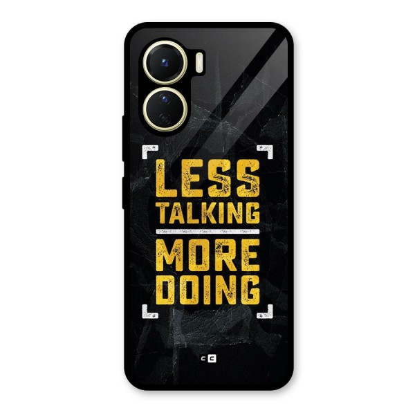 Less Talking Glass Back Case for Vivo Y16