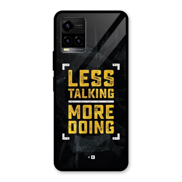 Less Talking Glass Back Case for Vivo Y21A