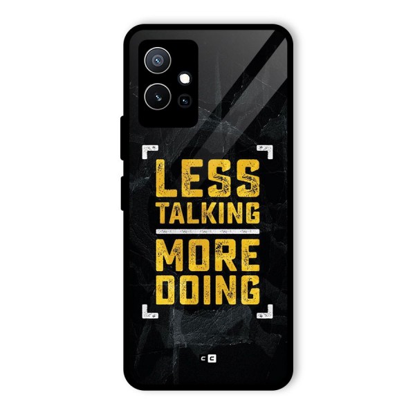 Less Talking Glass Back Case for Vivo Y75 5G