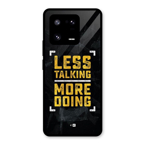 Less Talking Glass Back Case for Xiaomi 13 Pro