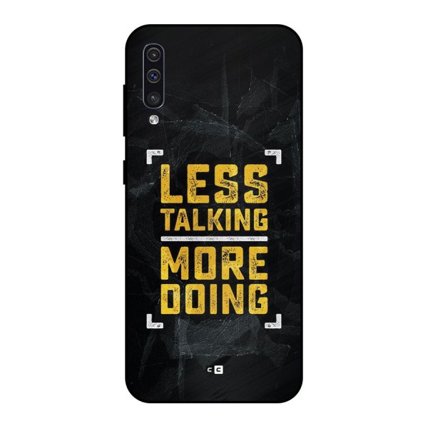 Less Talking Metal Back Case for Galaxy A50