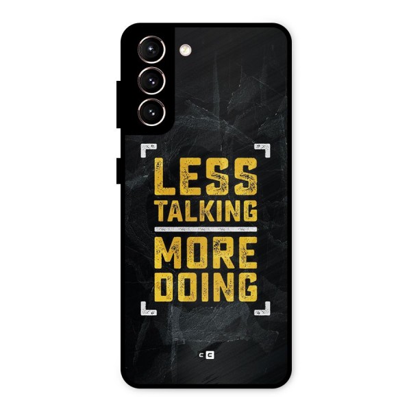 Less Talking Metal Back Case for Galaxy S21 5G