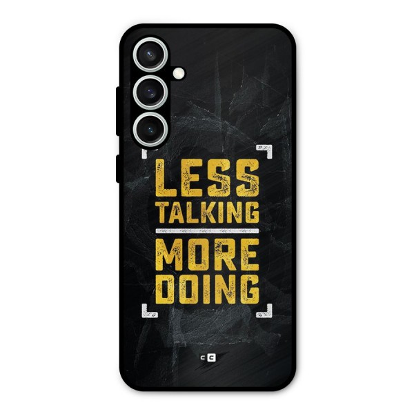 Less Talking Metal Back Case for Galaxy S23 FE