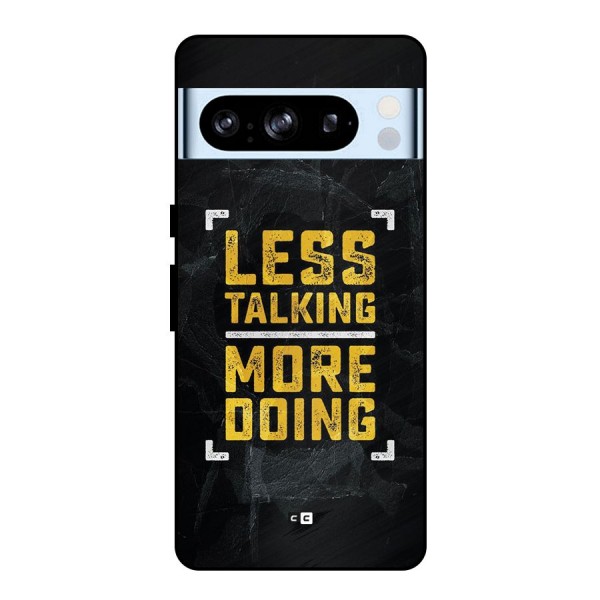 Less Talking Metal Back Case for Google Pixel 8 Pro