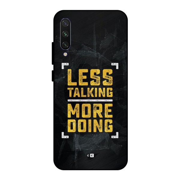 Less Talking Metal Back Case for Mi A3