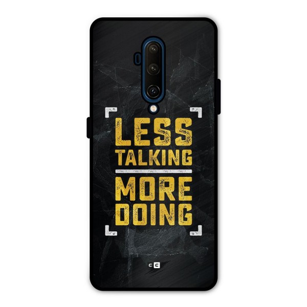 Less Talking Metal Back Case for OnePlus 7T Pro