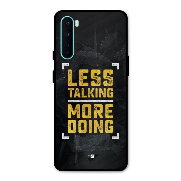 Less Talking Metal Back Case for OnePlus Nord