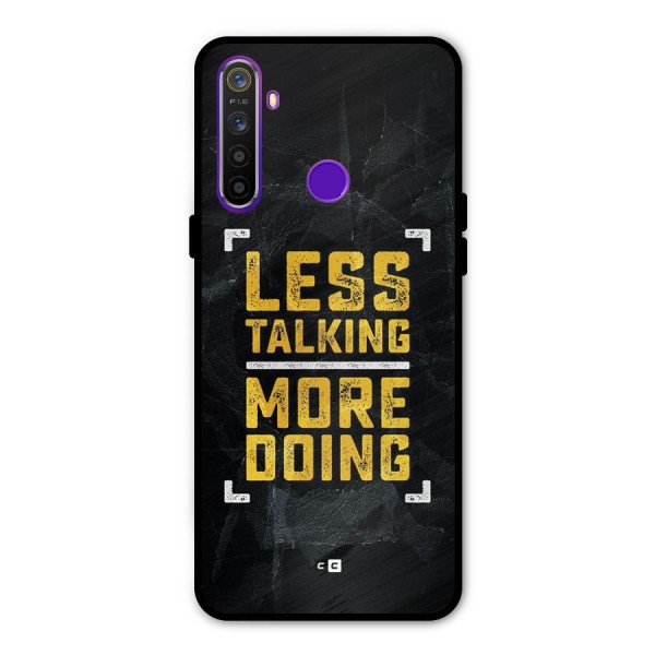 Less Talking Metal Back Case for Realme 5i