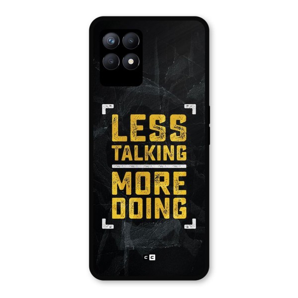 Less Talking Metal Back Case for Realme 8i