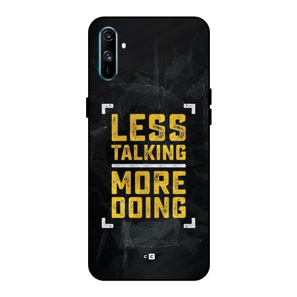 Less Talking Metal Back Case for Realme C3