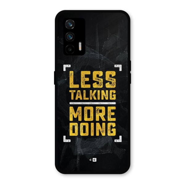 Less Talking Metal Back Case for Realme X7 Max