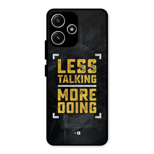 Less Talking Metal Back Case for Redmi 12 5G