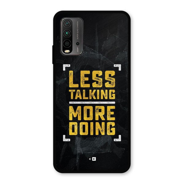 Less Talking Metal Back Case for Redmi 9 Power