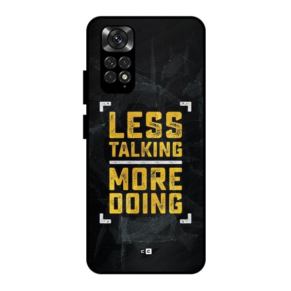 Less Talking Metal Back Case for Redmi Note 11 Pro