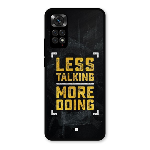 Less Talking Metal Back Case for Redmi Note 11s