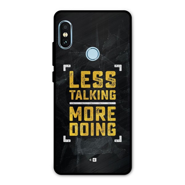 Less Talking Metal Back Case for Redmi Note 5 Pro