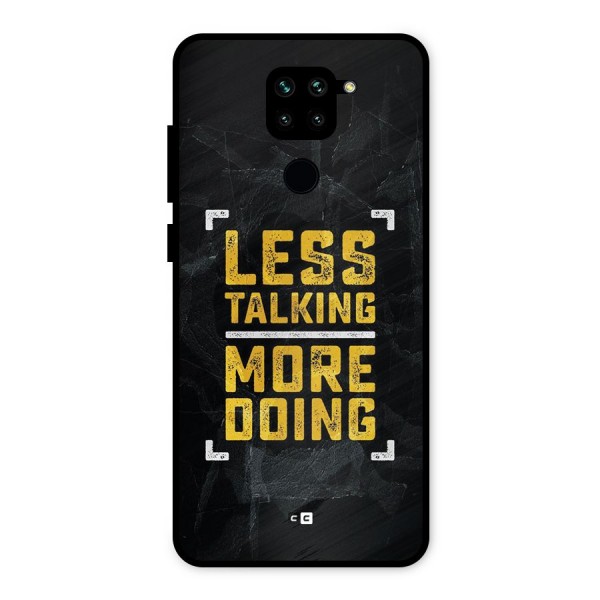 Less Talking Metal Back Case for Redmi Note 9