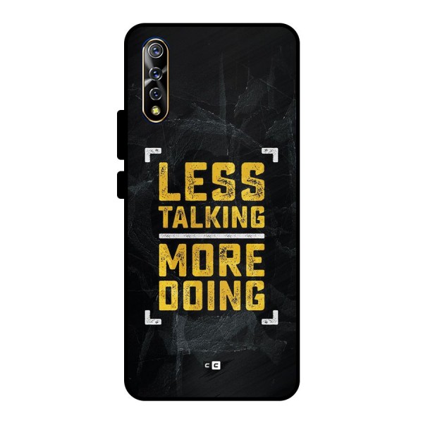 Less Talking Metal Back Case for Vivo S1