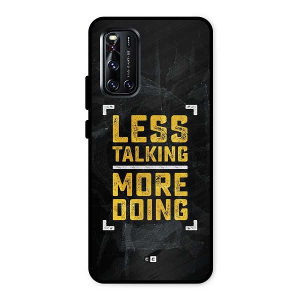 Less Talking Metal Back Case for Vivo V19