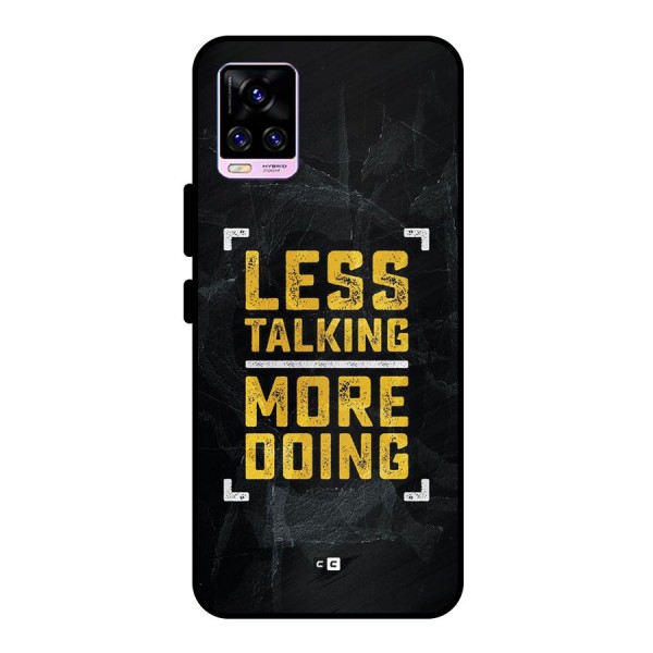 Less Talking Metal Back Case for Vivo V20 Pro