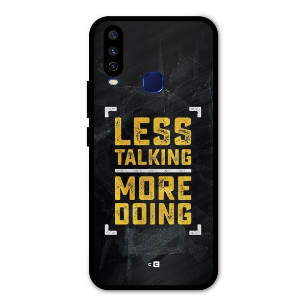 Less Talking Metal Back Case for Vivo Y12