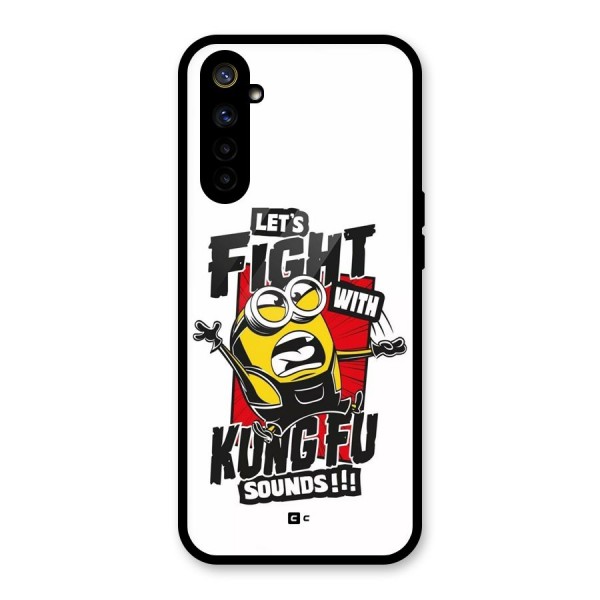 Lets Fight Glass Back Case for Realme 6i