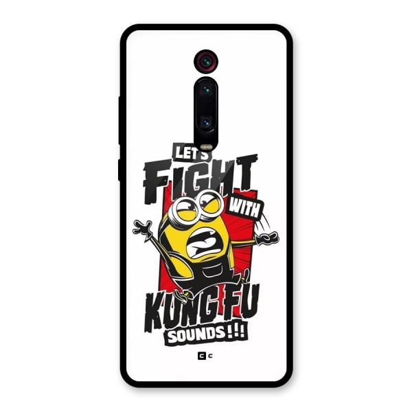 Lets Fight Glass Back Case for Redmi K20