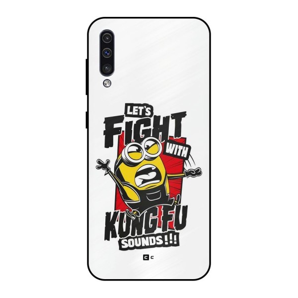 Lets Fight Metal Back Case for Galaxy A50s