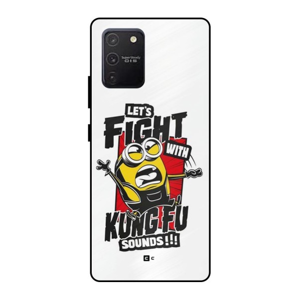 Lets Fight Metal Back Case for Galaxy S10 Lite