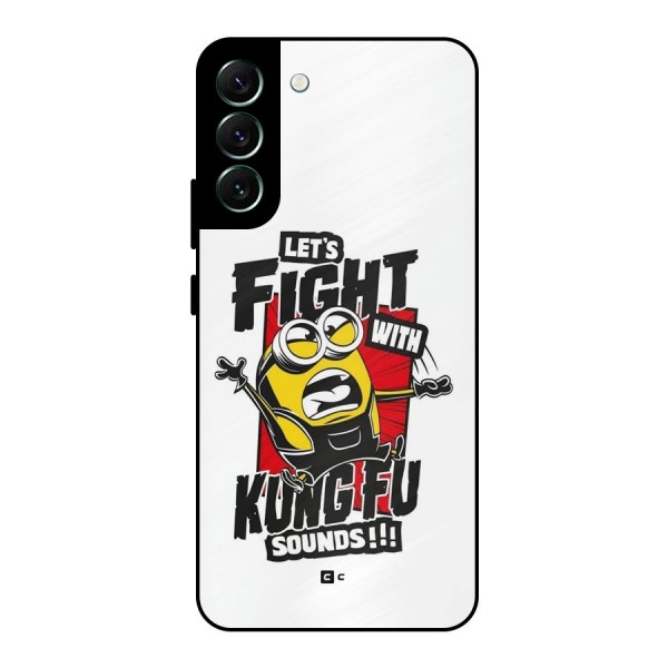 Lets Fight Metal Back Case for Galaxy S22 Plus 5G