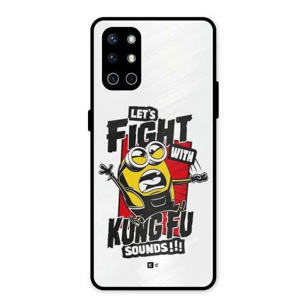 Lets Fight Metal Back Case for OnePlus 9R