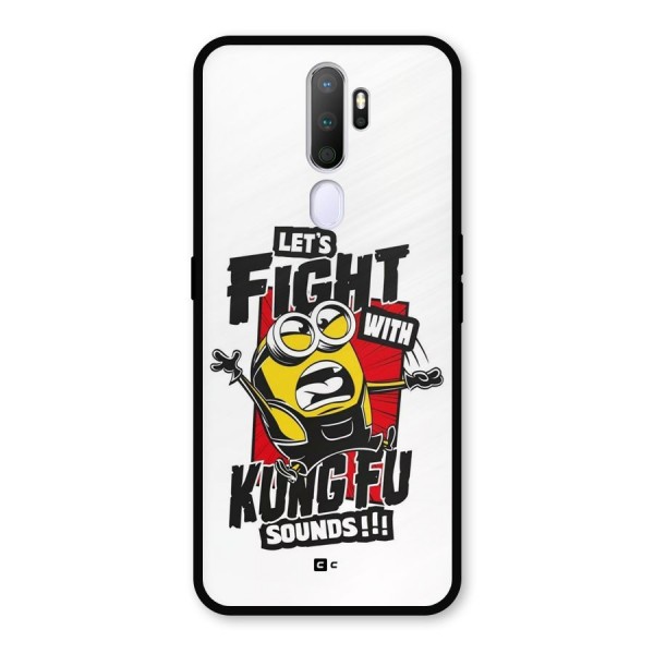 Lets Fight Metal Back Case for Oppo A9 (2020)