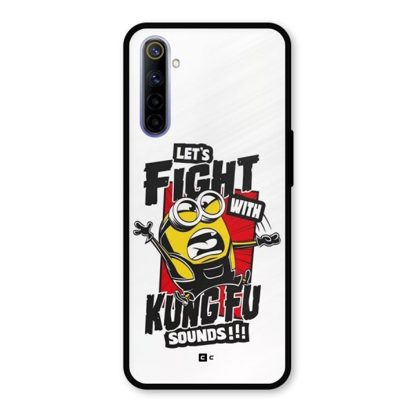 Lets Fight Metal Back Case for Realme 6i