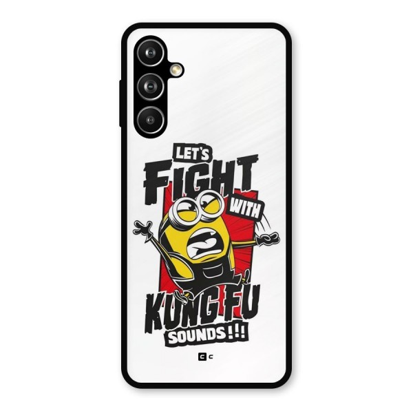 Lets Fight Metal Back Case for Samsung Galaxy M54