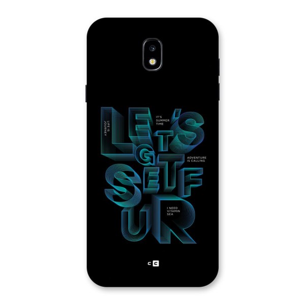 Lets Get Surf Back Case for Galaxy J7 Pro