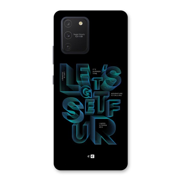 Lets Get Surf Back Case for Galaxy S10 Lite