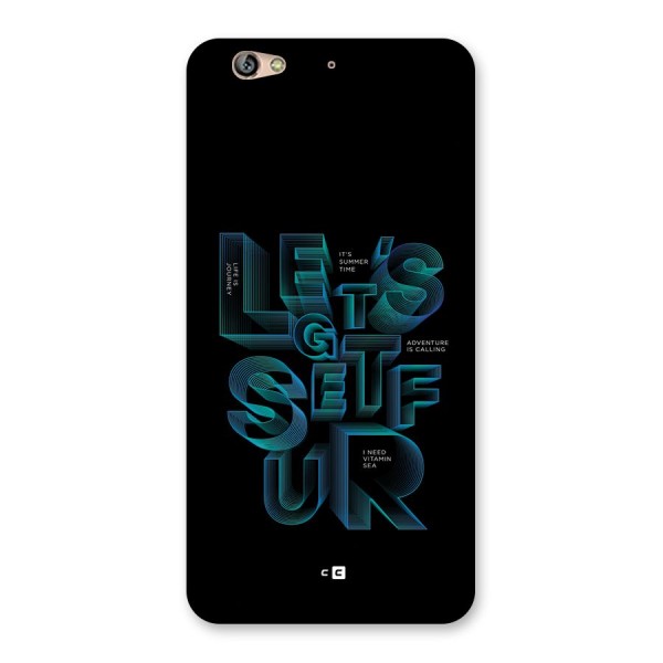 Lets Get Surf Back Case for Gionee S6