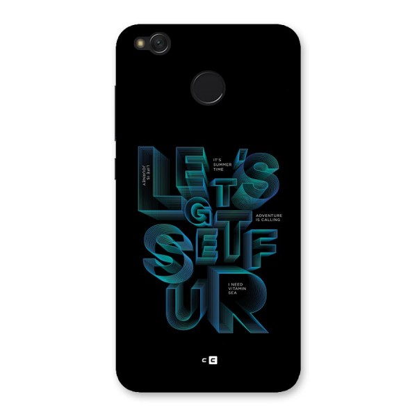 Lets Get Surf Back Case for Redmi 4