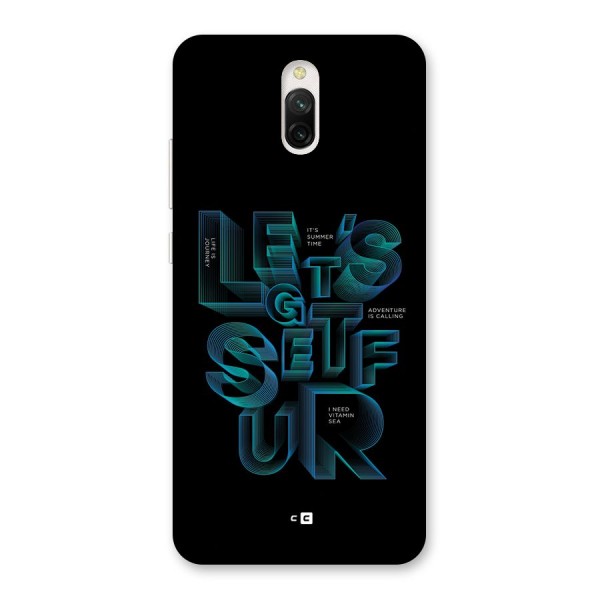 Lets Get Surf Back Case for Redmi 8A Dual