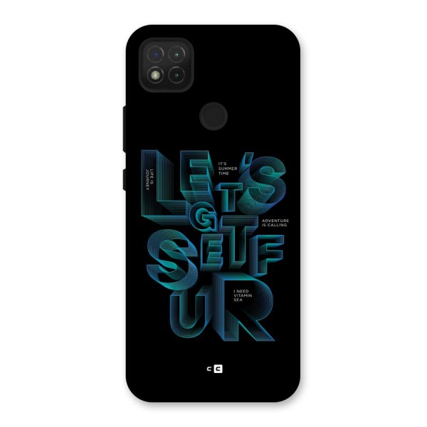 Lets Get Surf Back Case for Redmi 9C