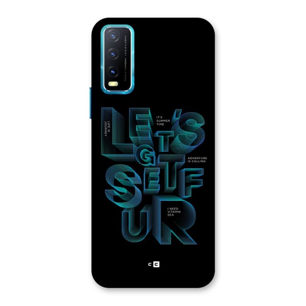 Lets Get Surf Back Case for Vivo Y12s