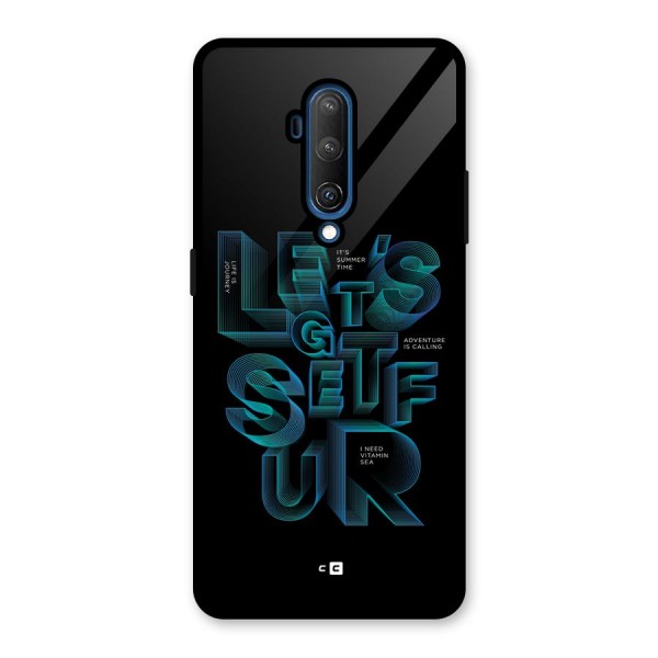 Lets Get Surf Glass Back Case for OnePlus 7T Pro