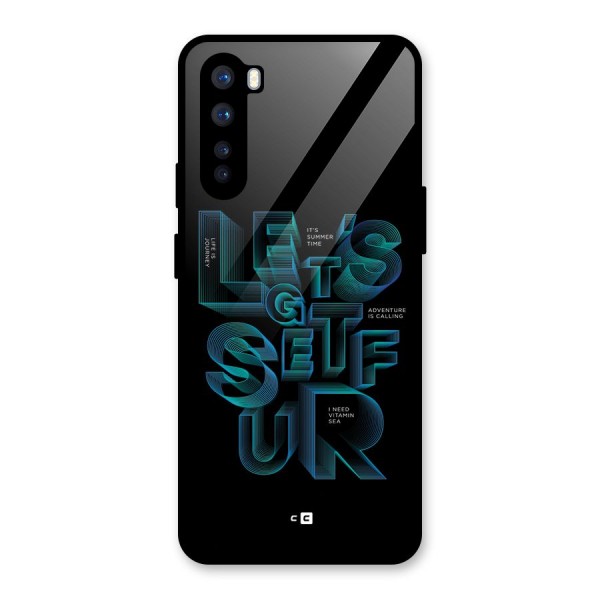 Lets Get Surf Glass Back Case for OnePlus Nord