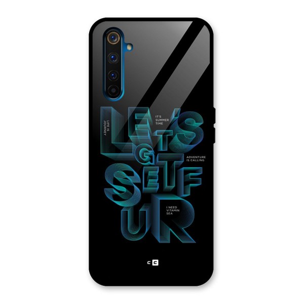 Lets Get Surf Glass Back Case for Realme 6 Pro