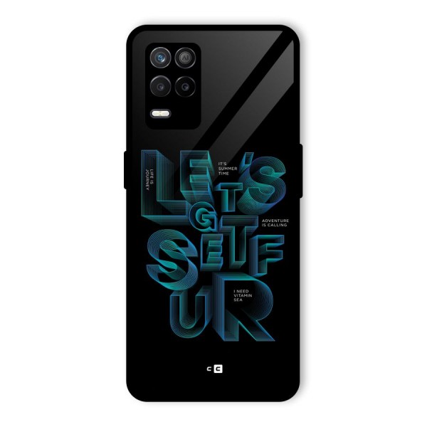 Lets Get Surf Glass Back Case for Realme 9 5G