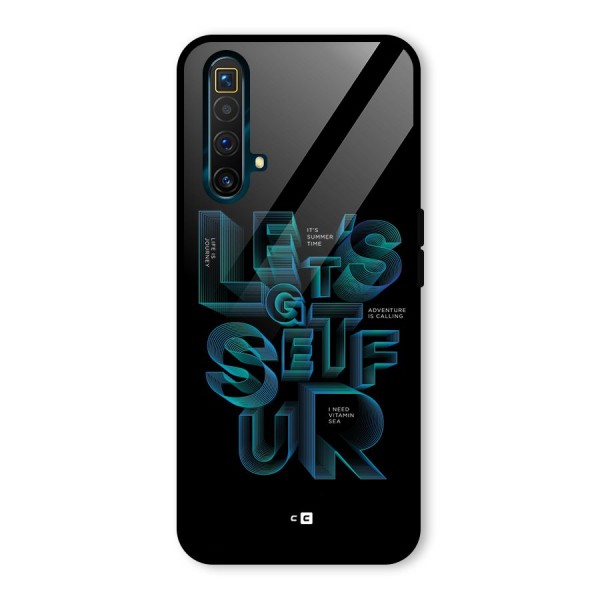 Lets Get Surf Glass Back Case for Realme X3 SuperZoom