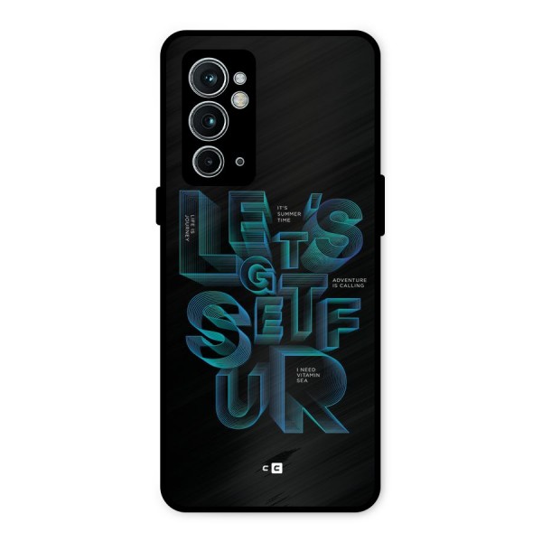 Lets Get Surf Metal Back Case for OnePlus 9RT 5G