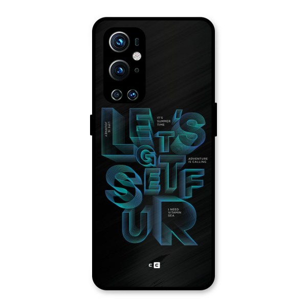 Lets Get Surf Metal Back Case for OnePlus 9 Pro