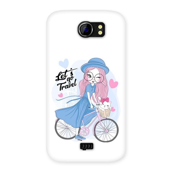 Lets Go Travel Back Case for Canvas 2 A110